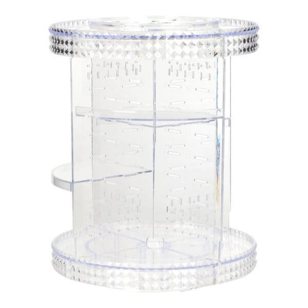 Organisateur de maquillage Boîte de rangement cosmétique rotative à 360 degrés – Image 4