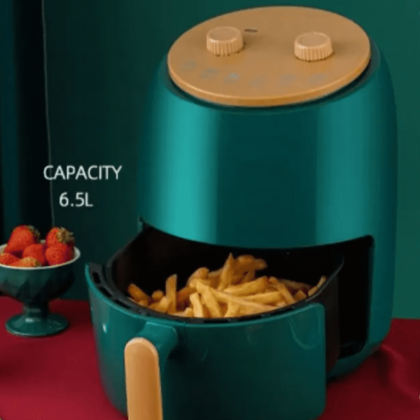 Air Fryer Silver Creast 6,5L Extra Large Capacity – Image 3