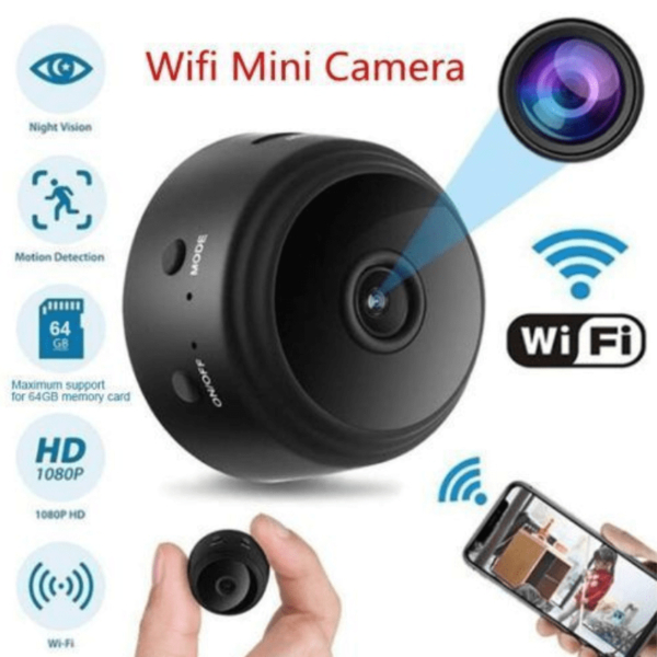 Mini Camera A9 Wifi with Micro Night Vision 1080P Full HD – Image 4