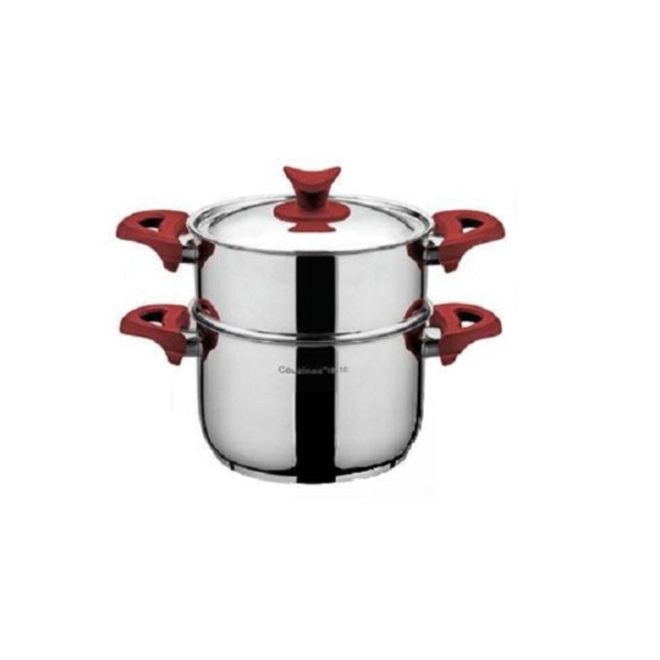 Cookware Couscous pat German Lab Couvercle 100% INOX – Image 5