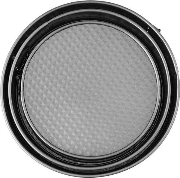 Ensemble de moules à charnière ronds Kitchen Lab 3PCS à gâteaux gris – Image 6