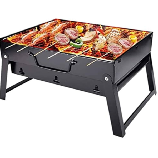 Portable Folding Charcoal Grill, Shish Kebab Stove for Outdoor Camping prima – Image 2