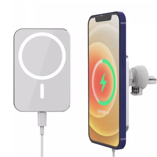 Chargeur de voiture sans fil magnétique 15W