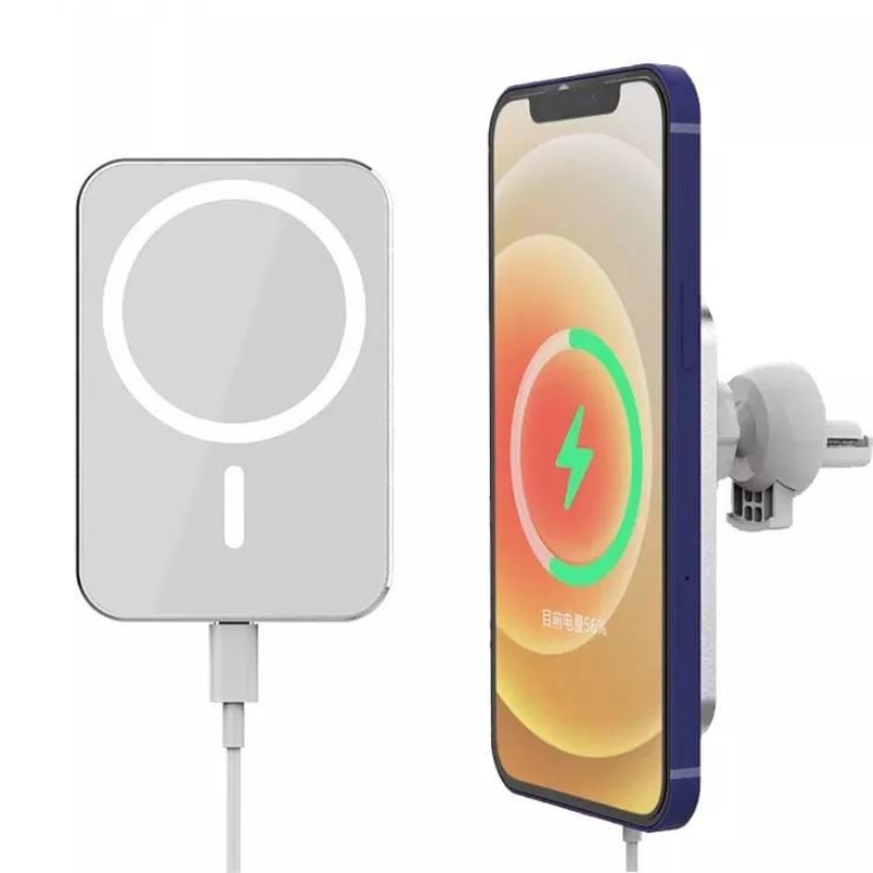 Chargeur de voiture sans fil magnétique 15W