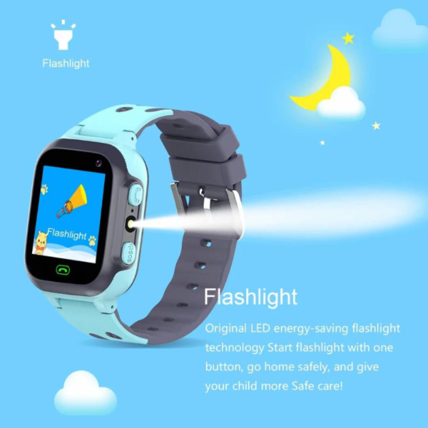 Smartwatch Q15 LBS pour enfants avec télécommande et caméra SOS pour filles et garçons – Image 3