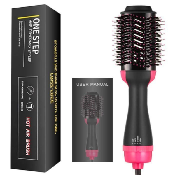 Sèche-cheveux brosse à air chaud 2 en 1  One Step Hair 1200W fabriqué en Germain