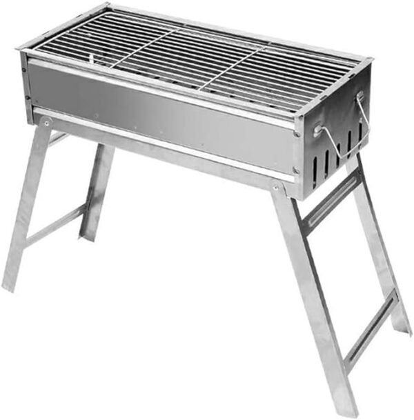 Barbecue Charbon de bois PRIMA barbecue portable pliable en acier inoxydable