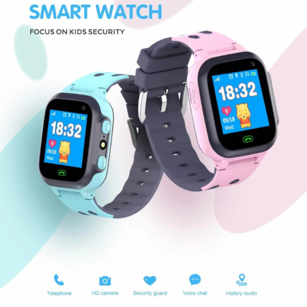 Smartwatch Q15 LBS pour enfants avec télécommande et caméra SOS pour filles et garçons – Image 2