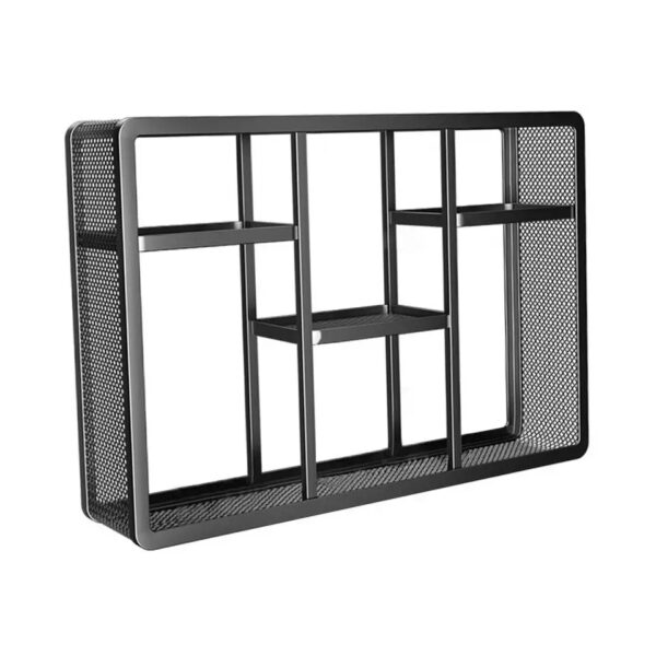 Étagère de rangement murale multifonctionnelle T1, support de rangement pour assaisonnement de cuisine – Image 3