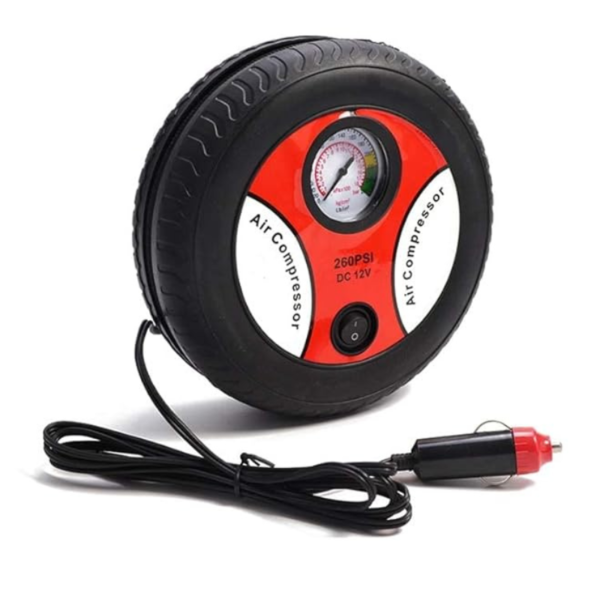 COMPRESSEUR D'AIR DC 12 Volts Pompe Portable pour Voiture 260 PSI