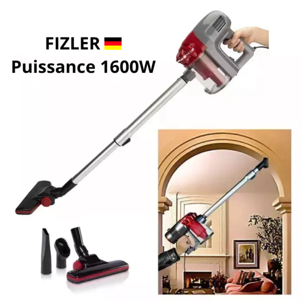 Aspirateur 3 en 1 1600W avec fil à main FIZLER Haute performance – Image 2