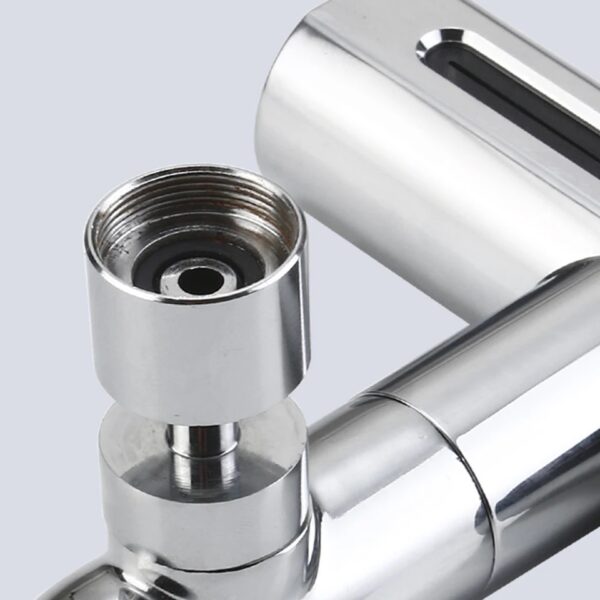 Adaptateur de robinet pivotant à 360 degrés, robinet de cuisine, Mode de pulvérisation cascade, douche universelle multifonctionnelle 4 en 1 – Image 3