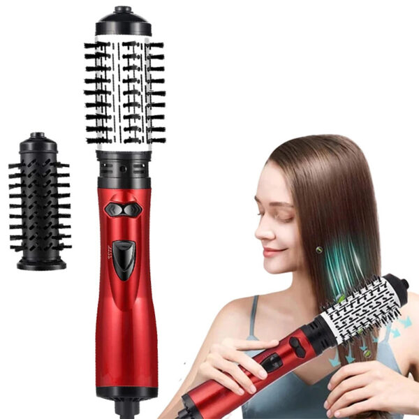 Brosse Sèche-Cheveux, Brosse à Air Chaud 3-en-1 Négatif