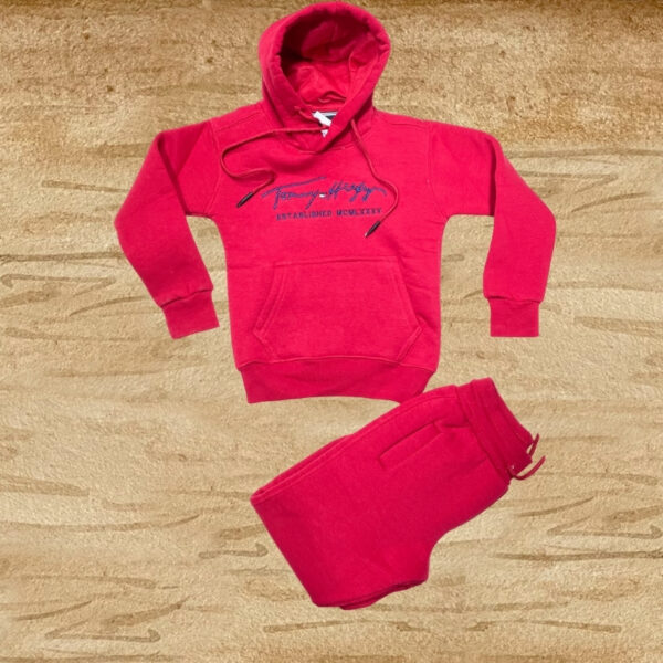 Ensemble Sweat à capuche + Jogging enfant Sweat Essential Tommy hilfiger – Image 7