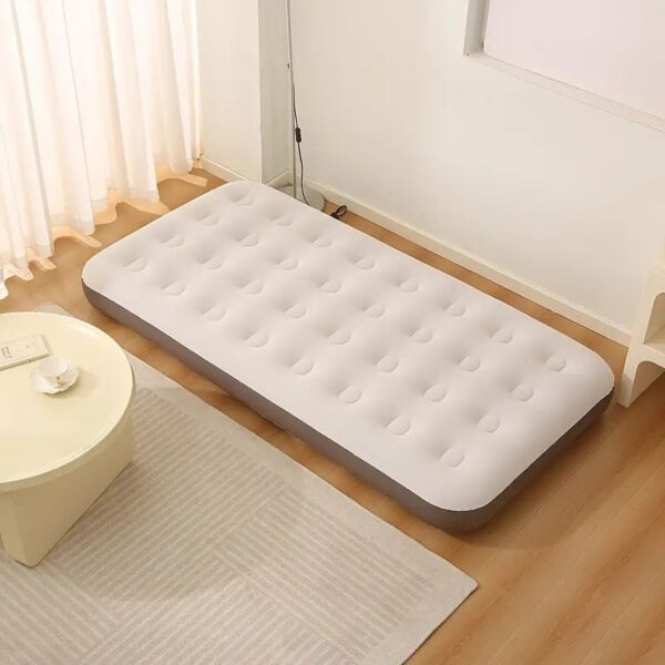 Matelas Gonflable Simple avec Pompe à Main - Lit d'Air pour Camping et Voyage – Image 6