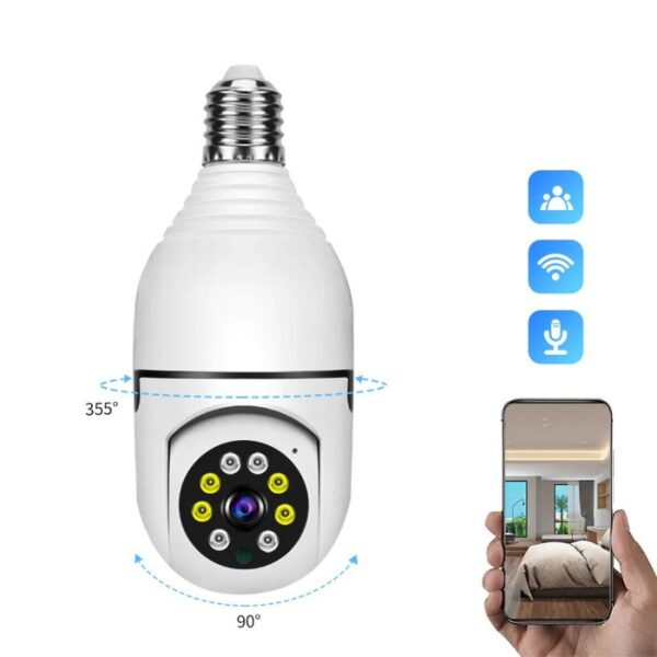 Caméra WiFi 360° - Sécurité Intelligente 1080p – Image 4