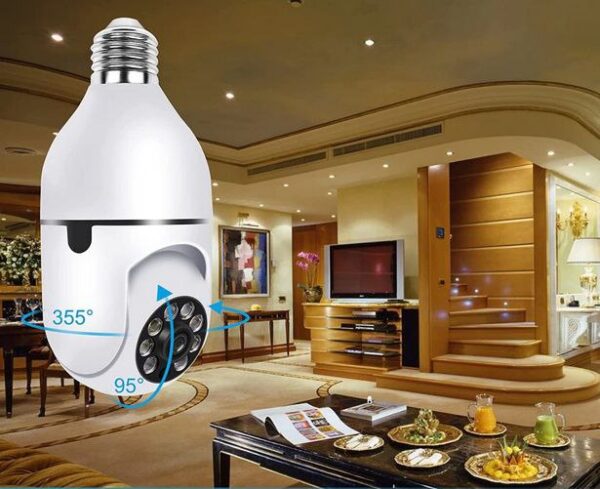 Caméra WiFi 360° - Sécurité Intelligente 1080p – Image 15